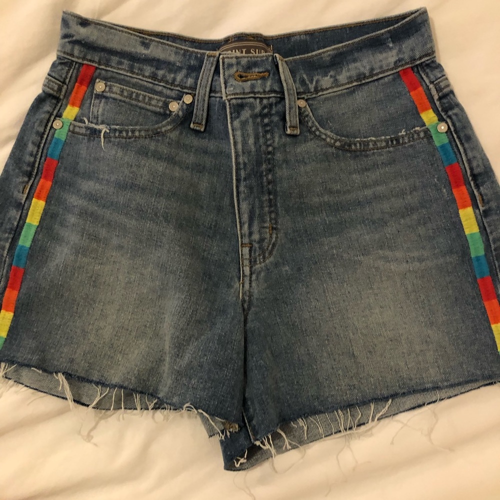 J crew point sur shorts
